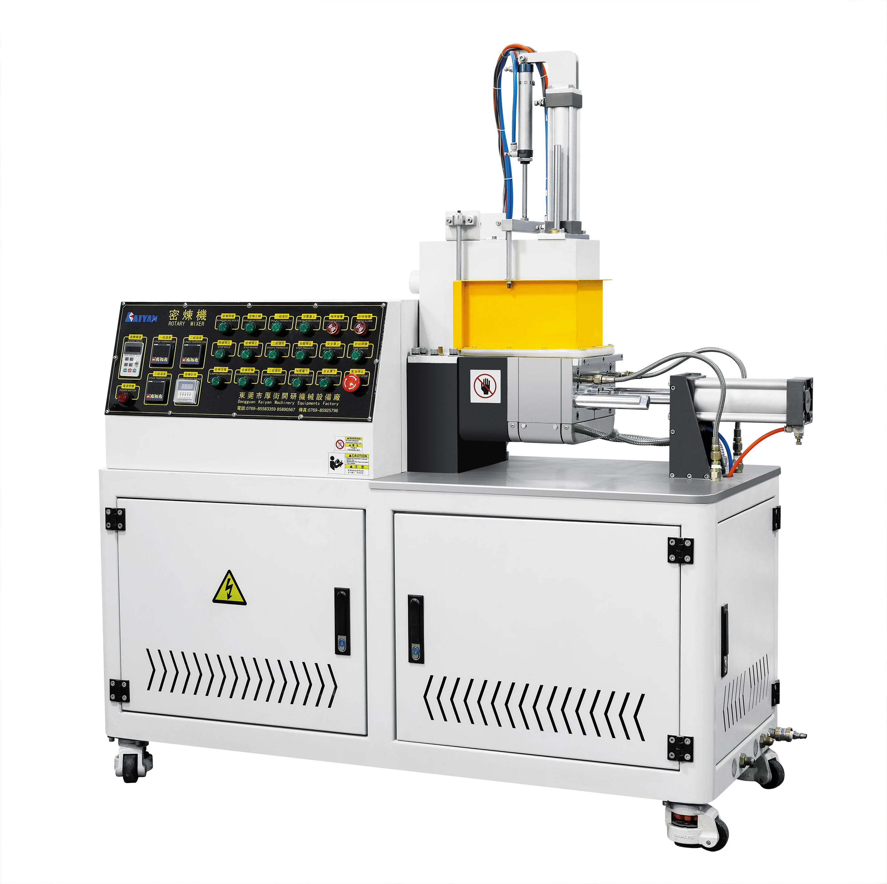 0.5L Kneader  Plastic Rubber open-close Internal Mixer  Quick-Open Type Laboratory Internal Mixer Plastic Rubber Colour mixer