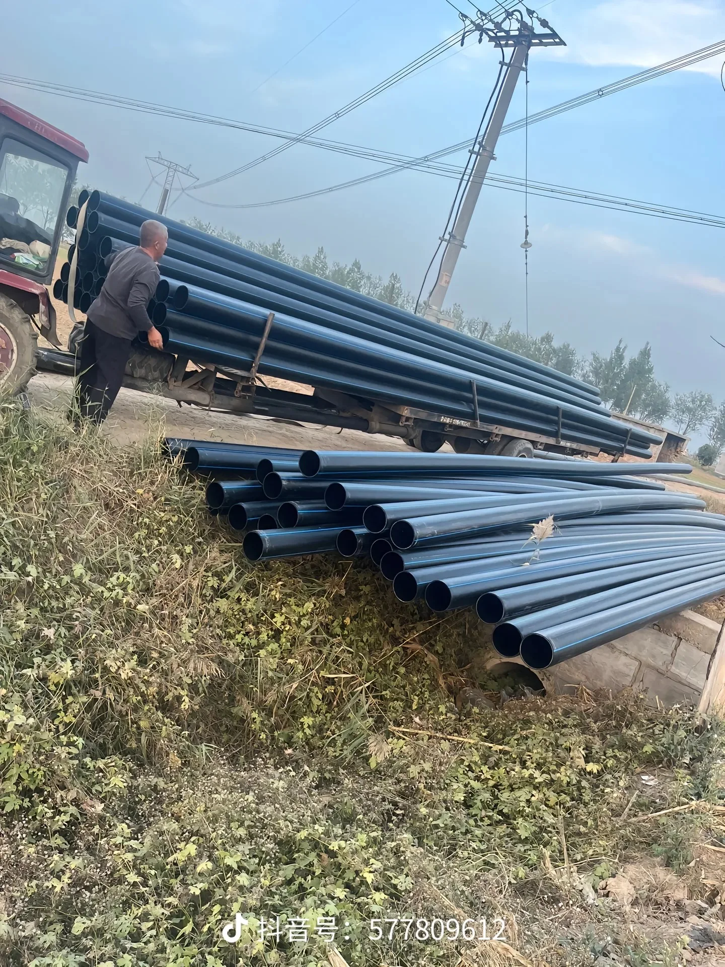 Chinese factory customization Irrigation Agricultural Water Pipe Roll Hdpe Pipe 4 Inch
