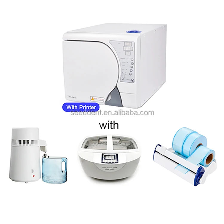 MAX-8A Class B Dental Autoclave With Printer Intelligent Sterilizer 18L 23L Autoclave Steam Dental Sterilizer