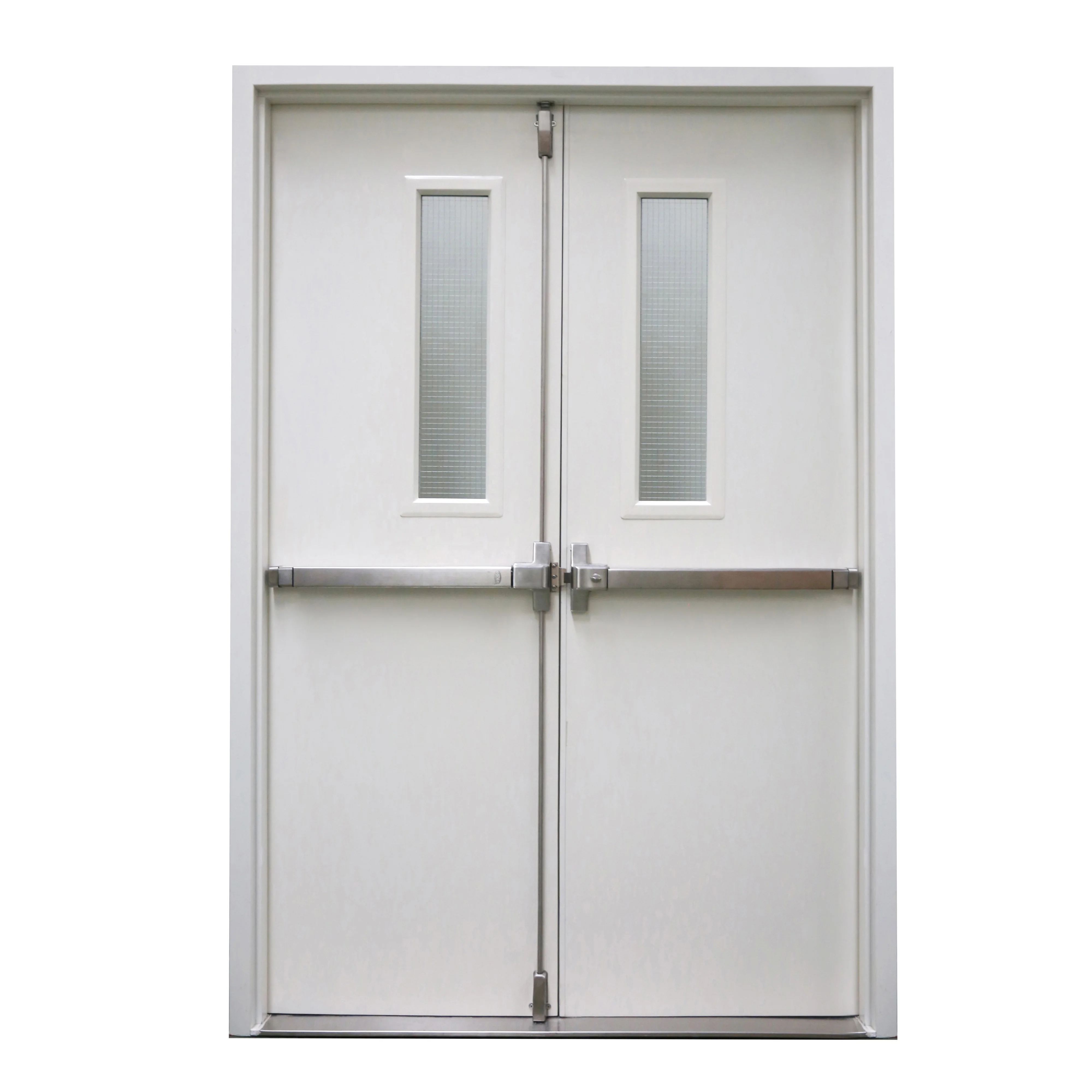USA standard 90 minute fireproof low price UL listed approve hollow metal fire door