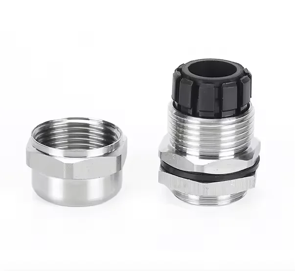 Wholesale Nickel-plated sealing locking glands cable fixing M6-M75 metal cable waterproof joints
