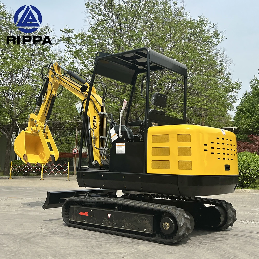 Миниэкскаватор Rippa 1 тонна 5 тонны 2 китайский мини-экскаватор