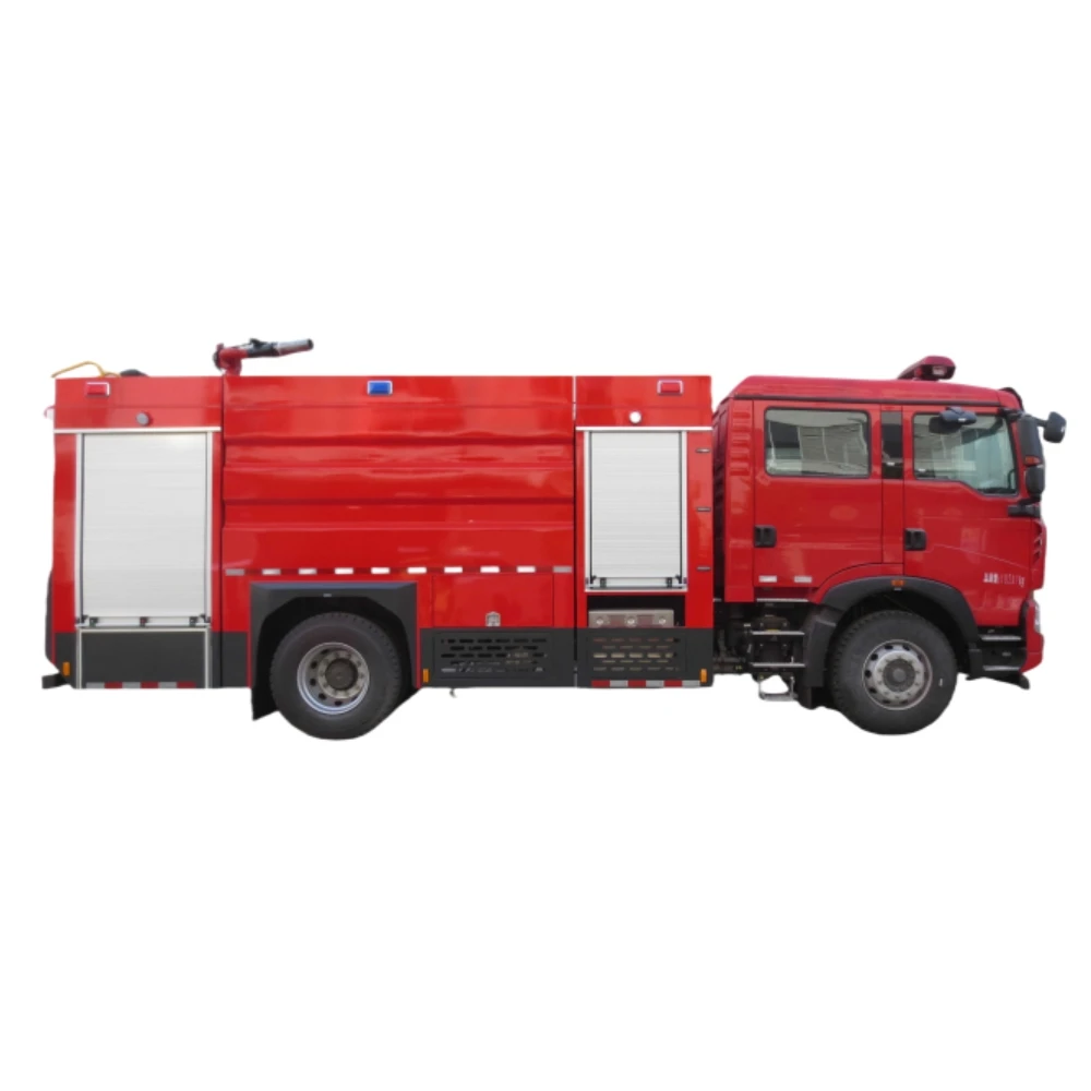 Good Quality Howo new 8ton Water And Foam Tank Fire Vehicle Fire Engine Fire fighting Truck for sale
