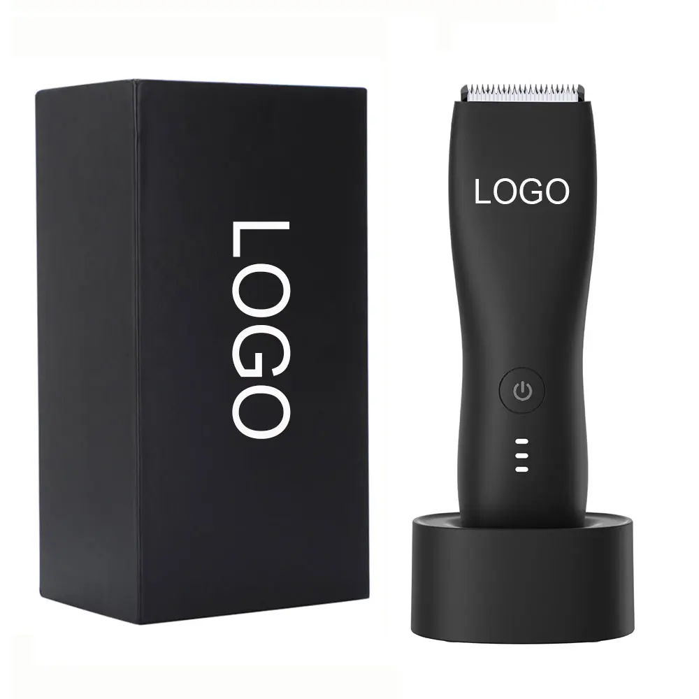 Waterproof Electric Ceramic Blade Professional Men Women Body Hair Groin Trimmer Ball Shaver Clipper For Sensitive regions