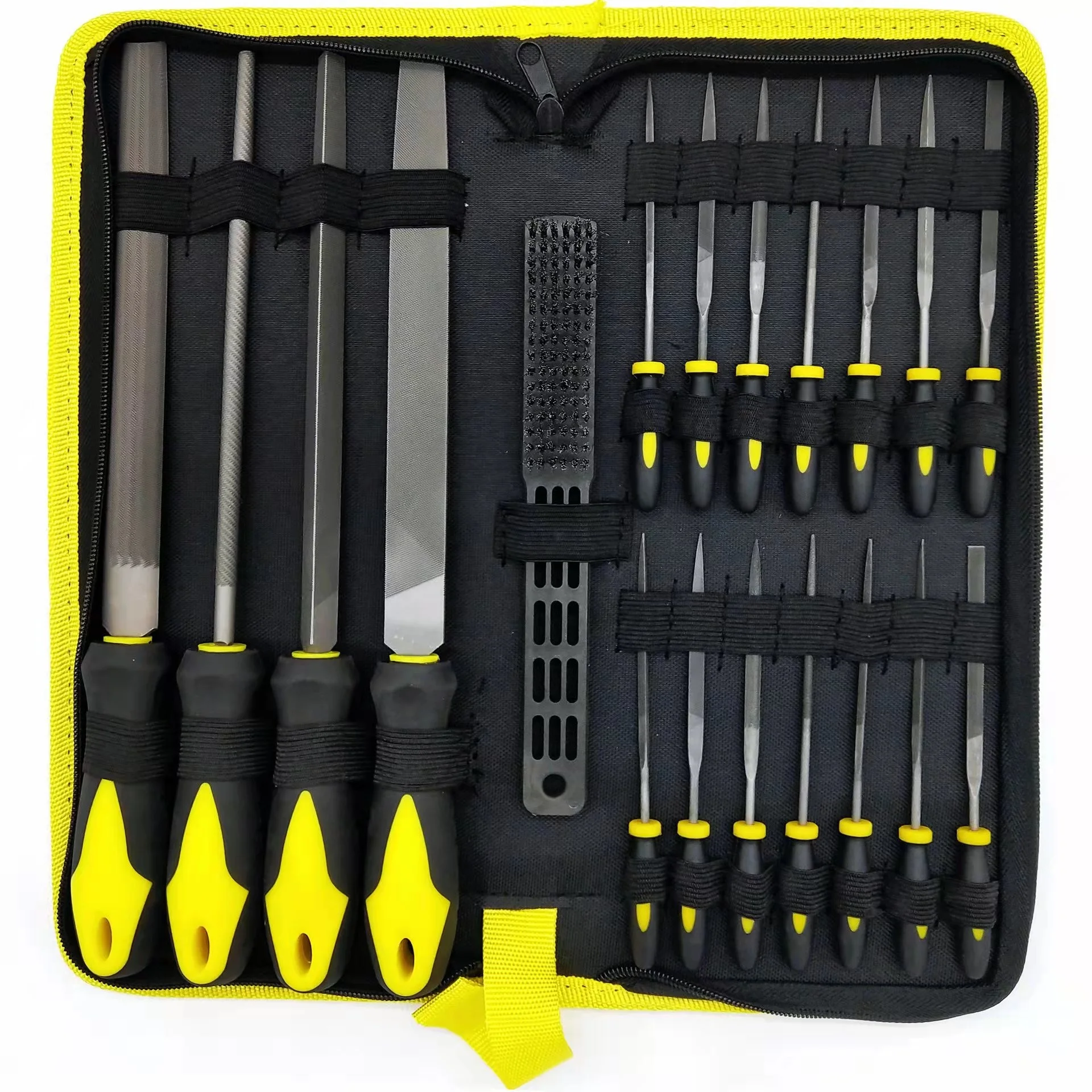 Popular needle steel files 20pcs file set  with tool bag