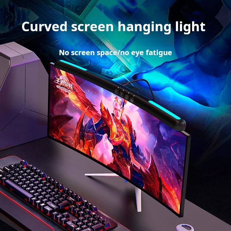 For Modern Desks Room Computer Accessories Screen Light Powered Dimmable Screen Led Light Bar/monitor Light Bar/desk Lamp