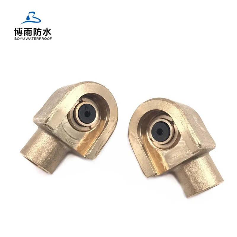 coupler nozzle for connect flat head injection packers