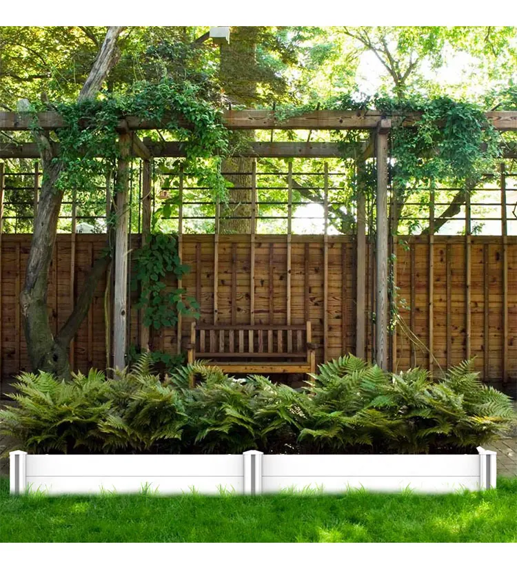 Factory Custom NEW DIY PVC white buy raised garden bed