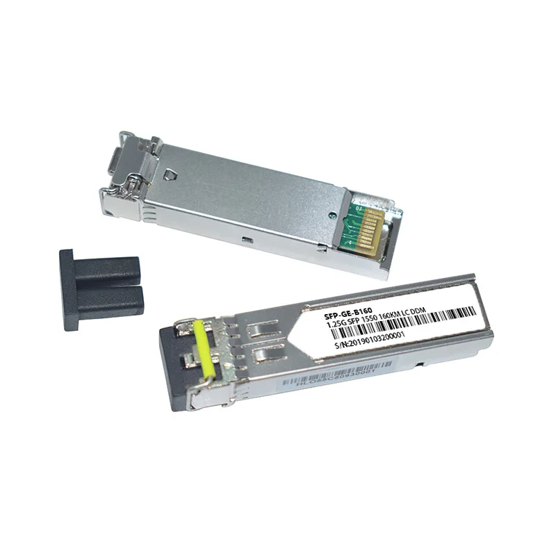 1.25G 1550nm 160KM LC connector Compact Dual ONU Fiber Transceiver SFP Module