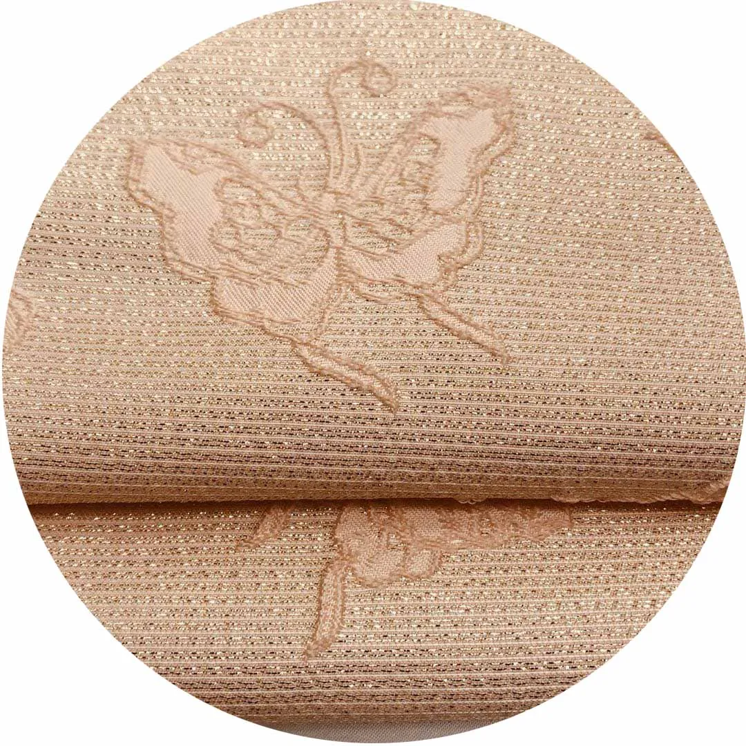 Горячая Распродажа, жаккардовая ткань с графическим дизайном, полиэстер, металлическая парча, оптовая продажа