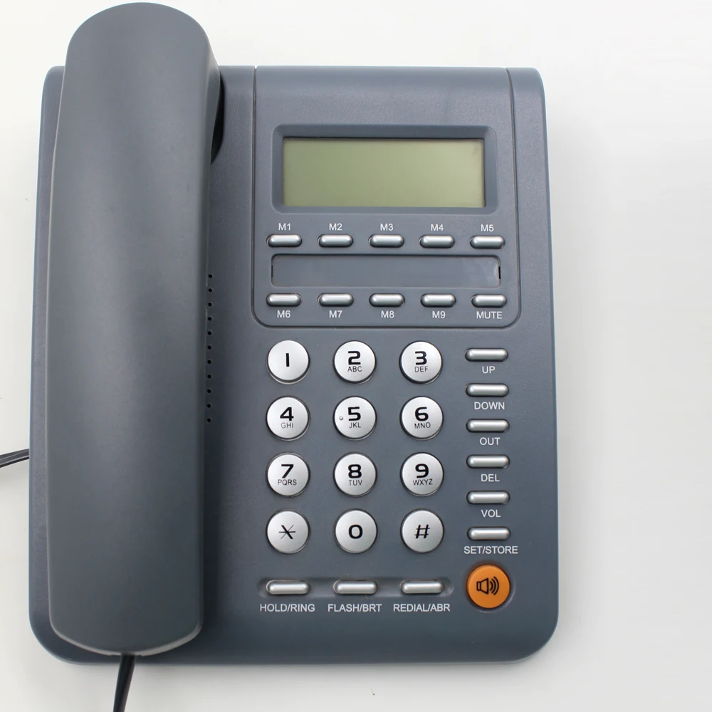 High Quality Caller ID New single Line corded telephone with two-way speakerphone for Office home