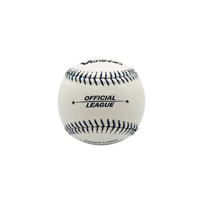 Customizable Flat Reinforced Color Seams Leather Level 10 Pitching Machine Baseball