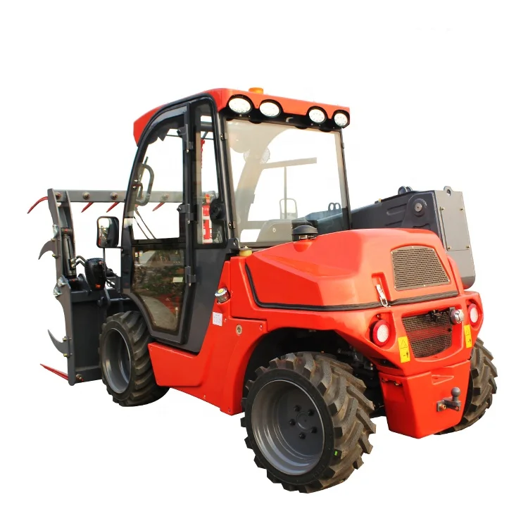 Everun ERT1500 4x4 Wheels Telescopic Forklift Rough Terrain Medium Telehandler with 1350Kgs Capacity