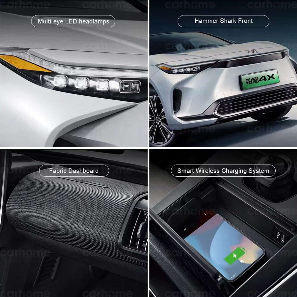 China Electric Car Price Bz4X 2024 Awd 4Wd Hybrid Long Range Premium Full Option