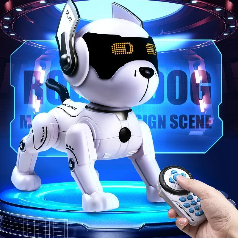 Фабрика высокого качества с дистанционным управлением робот собака игрушка RC Роботизированный трюк щенок имитирует звуки животных Робот Игрушки для детей