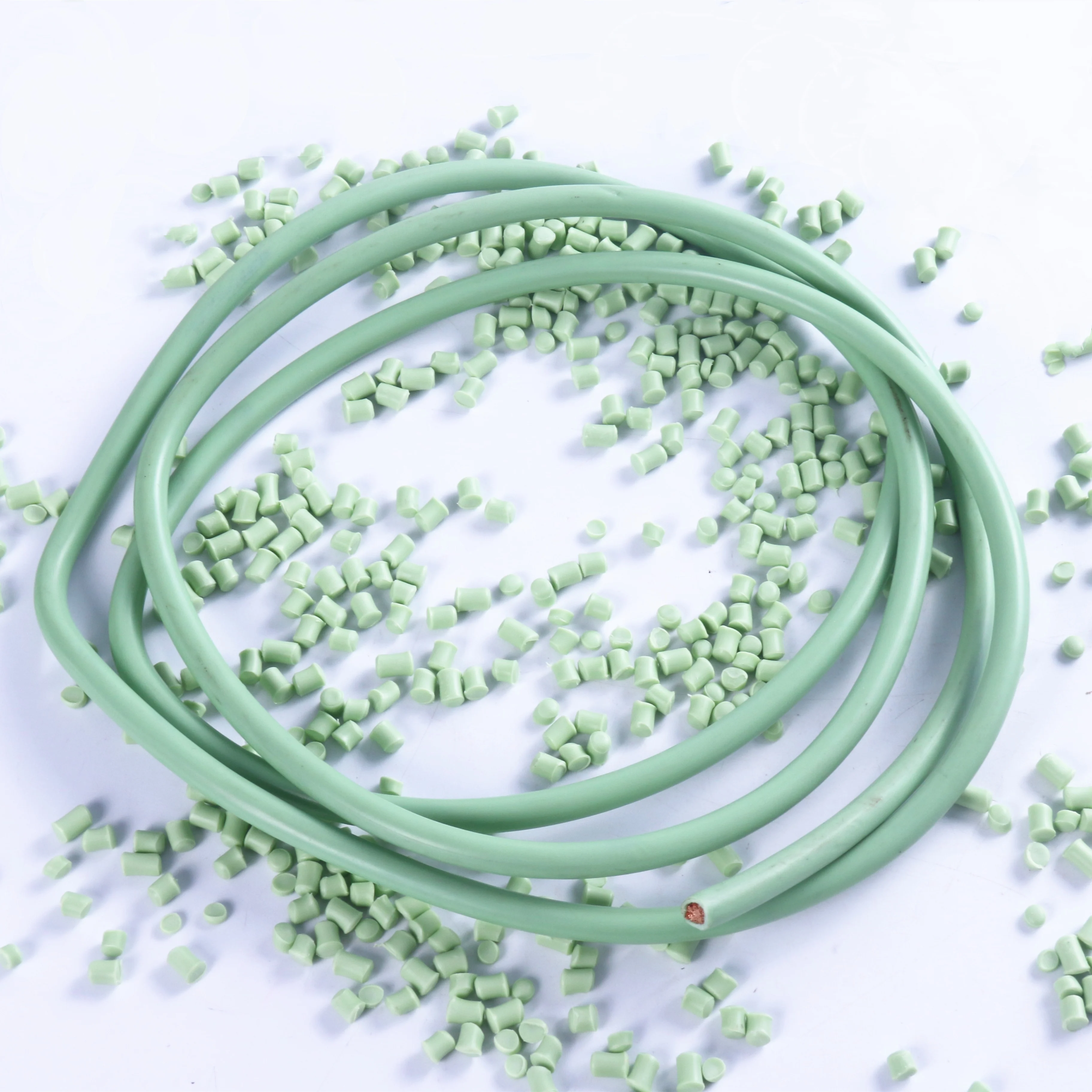 Crystal Hdpe Virgin Plastic Pvc Compounds Granules For Insulation Cable