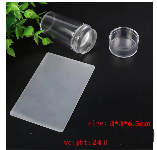 Silicone Color French Nail Art Stamping French Manicure Stamp Nail Stamper Silicone Nail Art Stamper