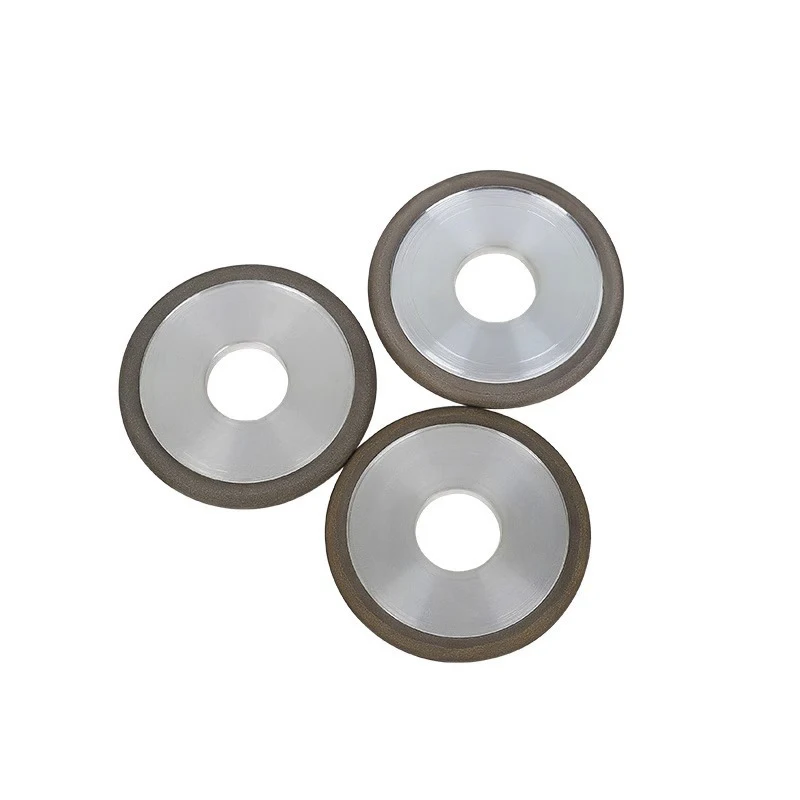 Customizable 1F1 40mm*4mm*8mm*8mm Arc Resin Bond CBN Diamond Grinding Wheel for Sharpening Carbide Tools