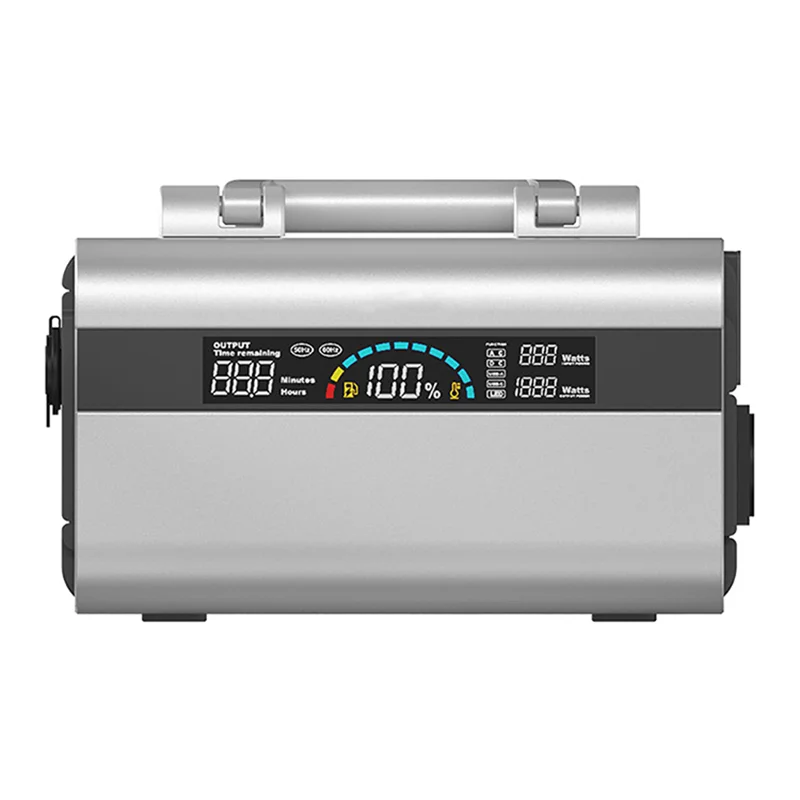 Factory Price High Quality 600w 110v 220v 240v Backup Power Station Energy Storage Lithium Ion Battery Portable Power Supply