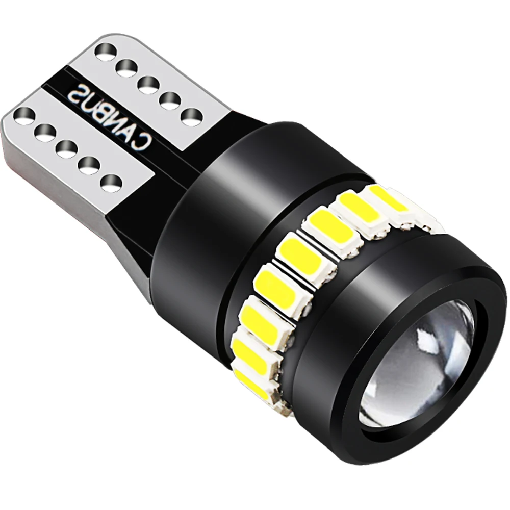 T10 СИД наивысшей мощности 12V T10 W5w 192 Led свет, светодиодные автомобильные лампы T10 Canbus без ошибок Led DJ124-33