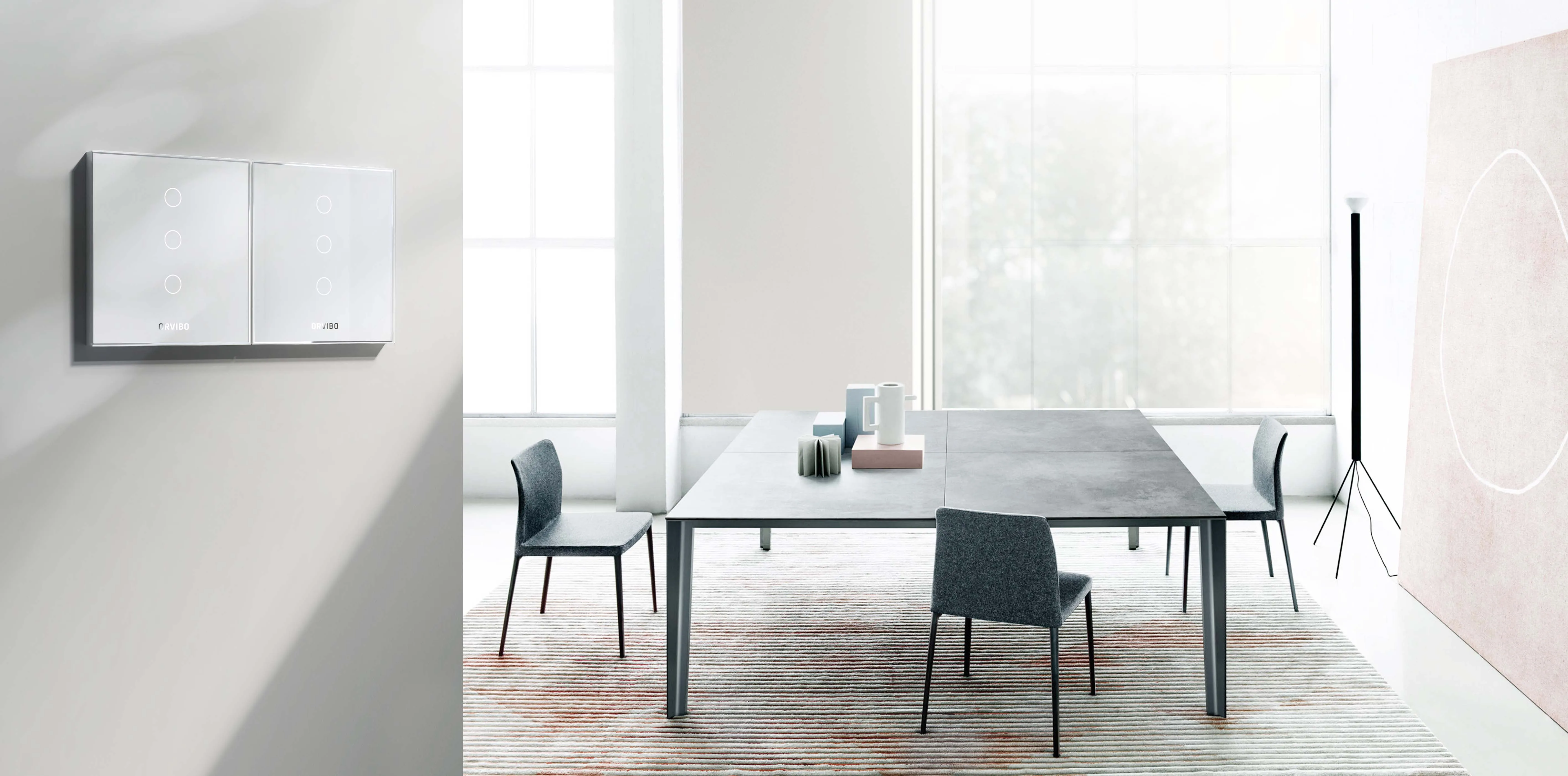 ORVIBO Smart Home Automation touch control Zigbee curtain light switches smart