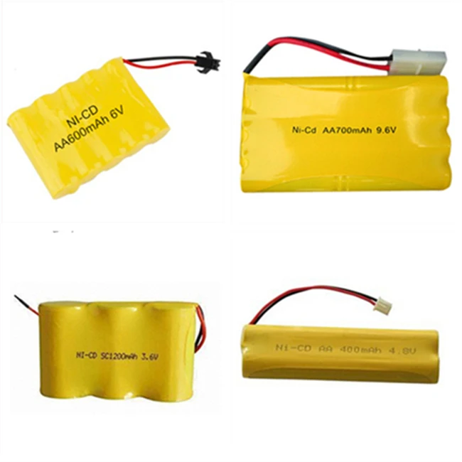 
3.6V AA300mAh AA*3 Ni-Cd rechargeable battery pack 