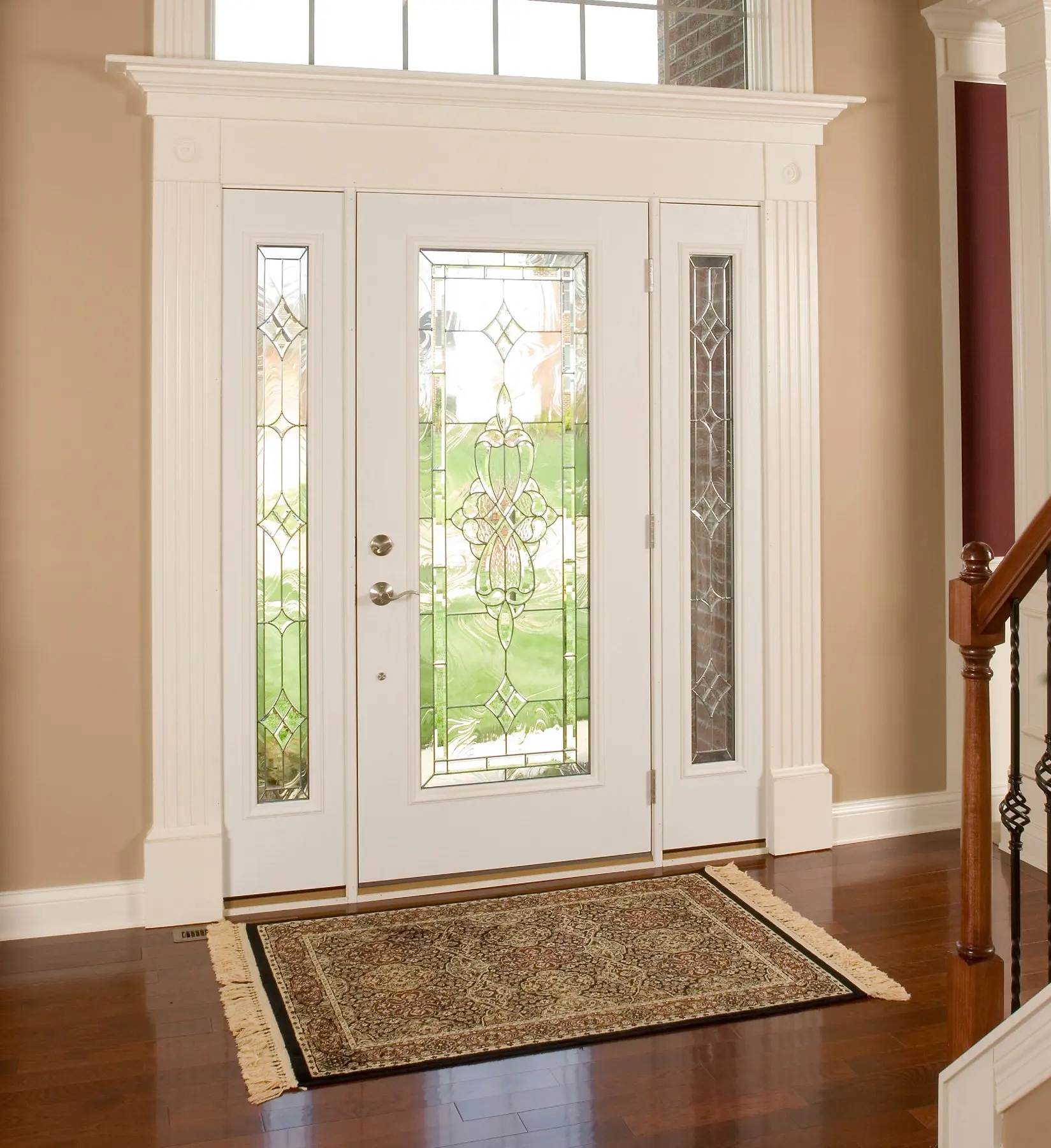 Shanghai TOMA-High Security Impact Glass Casement door/Window, double glass high quality casement door