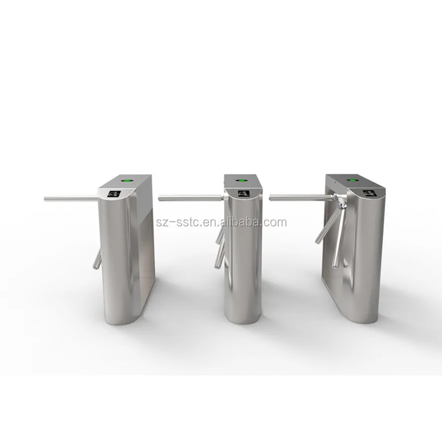 Card collector control system tripod turnstile
