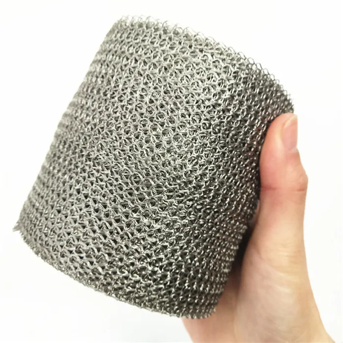 Лидер продаж на amazon 2021 титановая трикотажная проволочная сетка конкурентоспособная цена прокладки для