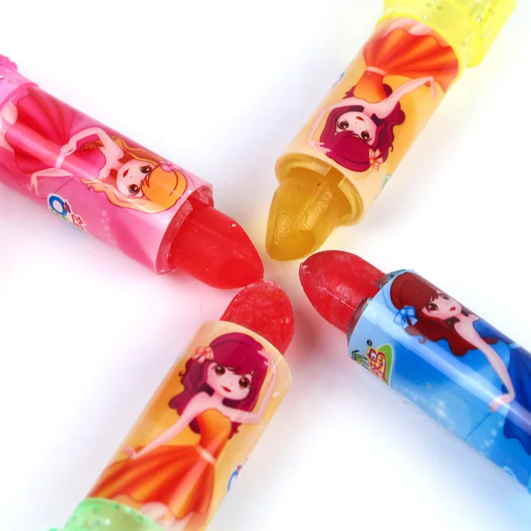 5g New design lipstick candy lollipops candy lipstick