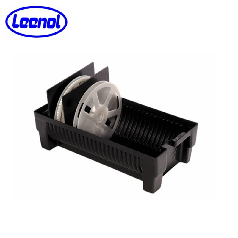 Leenol ESD SMT Reel Tray Clean room Anti-static Container SMT Reel Hold Tray Size S M L Esd Smt Reel Tray