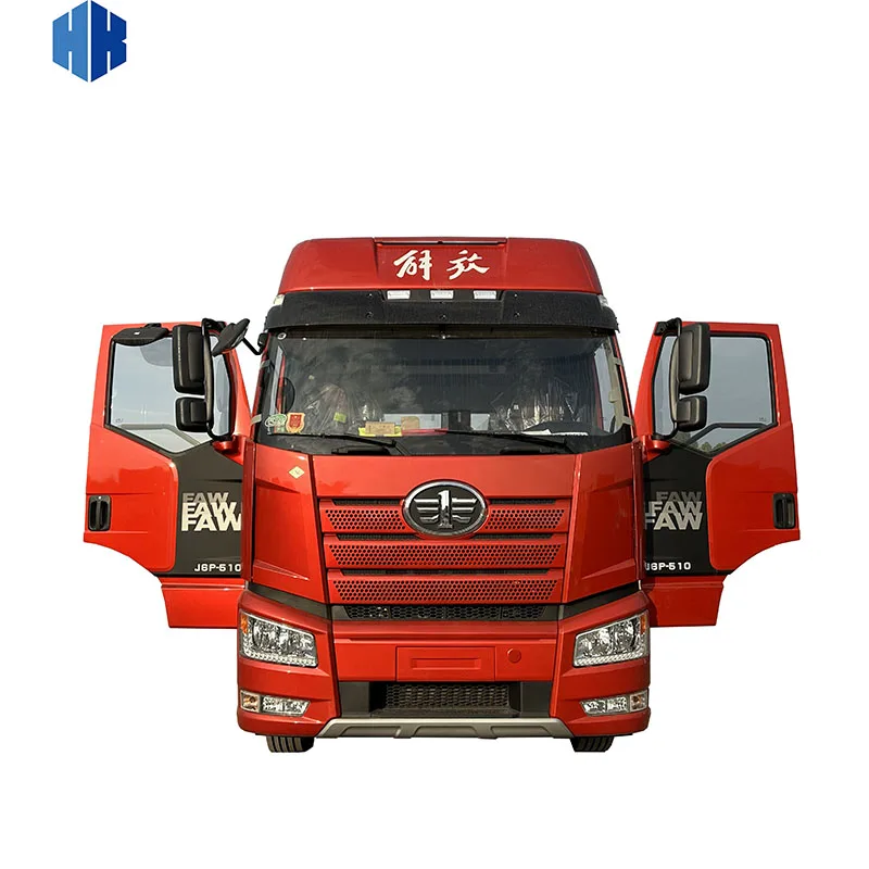 Подержанные faw j6p 510 л.с. цена cng lng Тракторные грузовики для продажи низкая тягач с прицепом