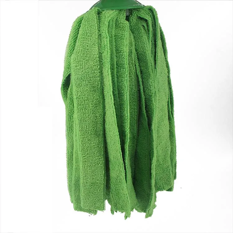 Floor Cleaning Mop Rolls Strips Cloth microfiber strip mop head