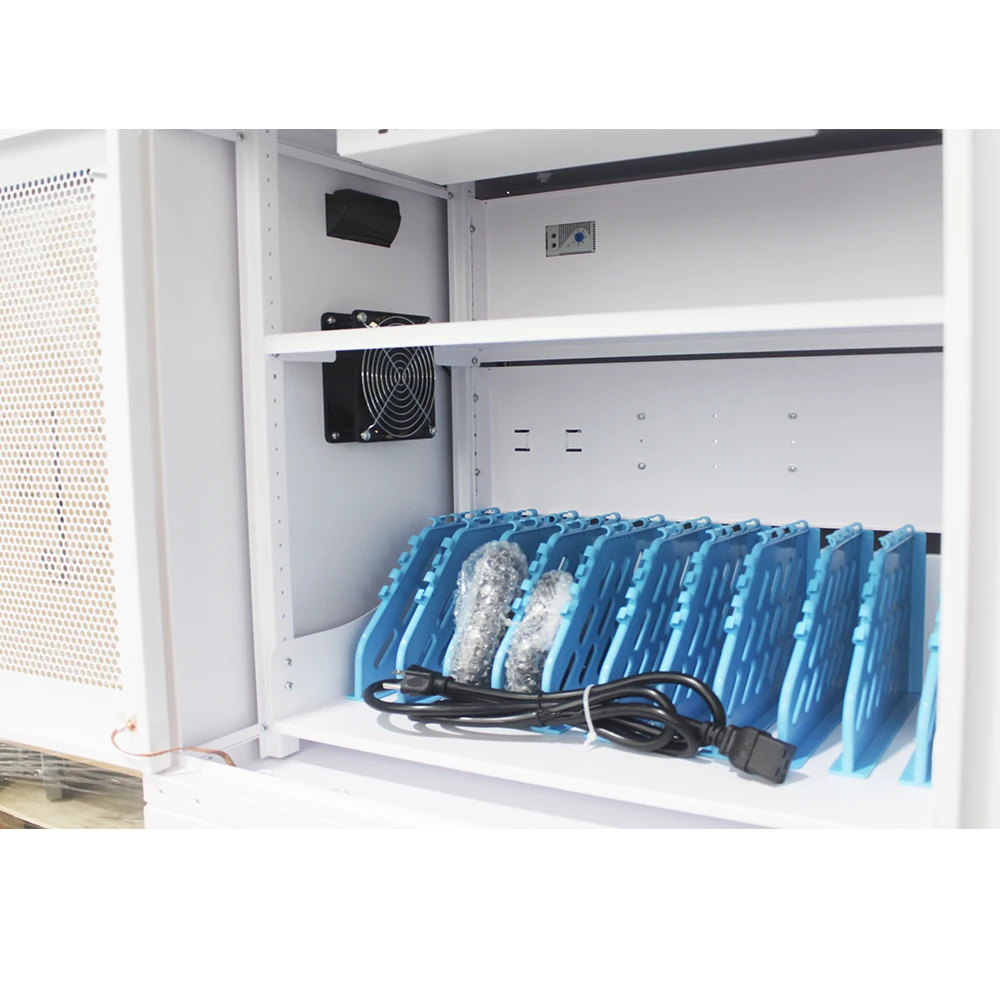Double-deck 10*2 ports AC&DC Charging cabinet