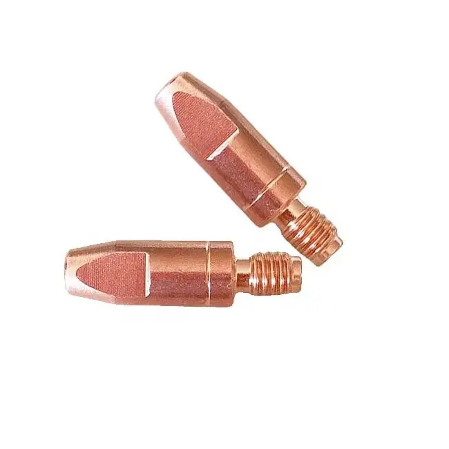 Контактные наконечники Binzel 24KD/25AK запасные части для сварки M6 X 28 мм Контактный наконечник CuCrZr сварочной горелки