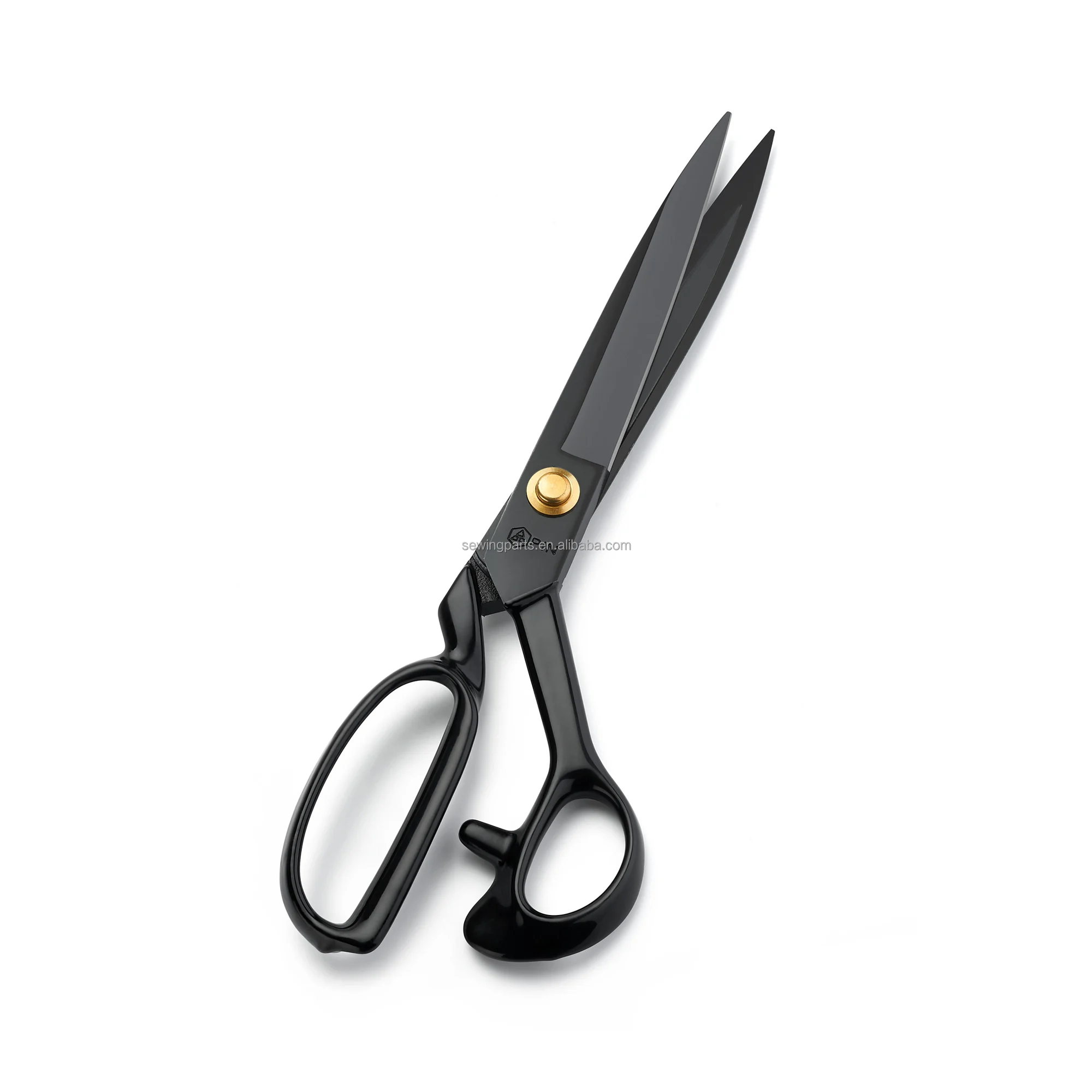 PIN Tailor scissors for garment and cloth made of High manganese steel sharp balck color 9 10 11 12 inch