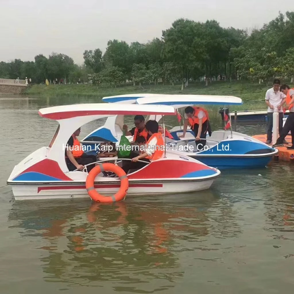 4-person luxury fiberglass cruise boat new mold motor electric engine water slide fishing patrol speedboat aluminum alloy
