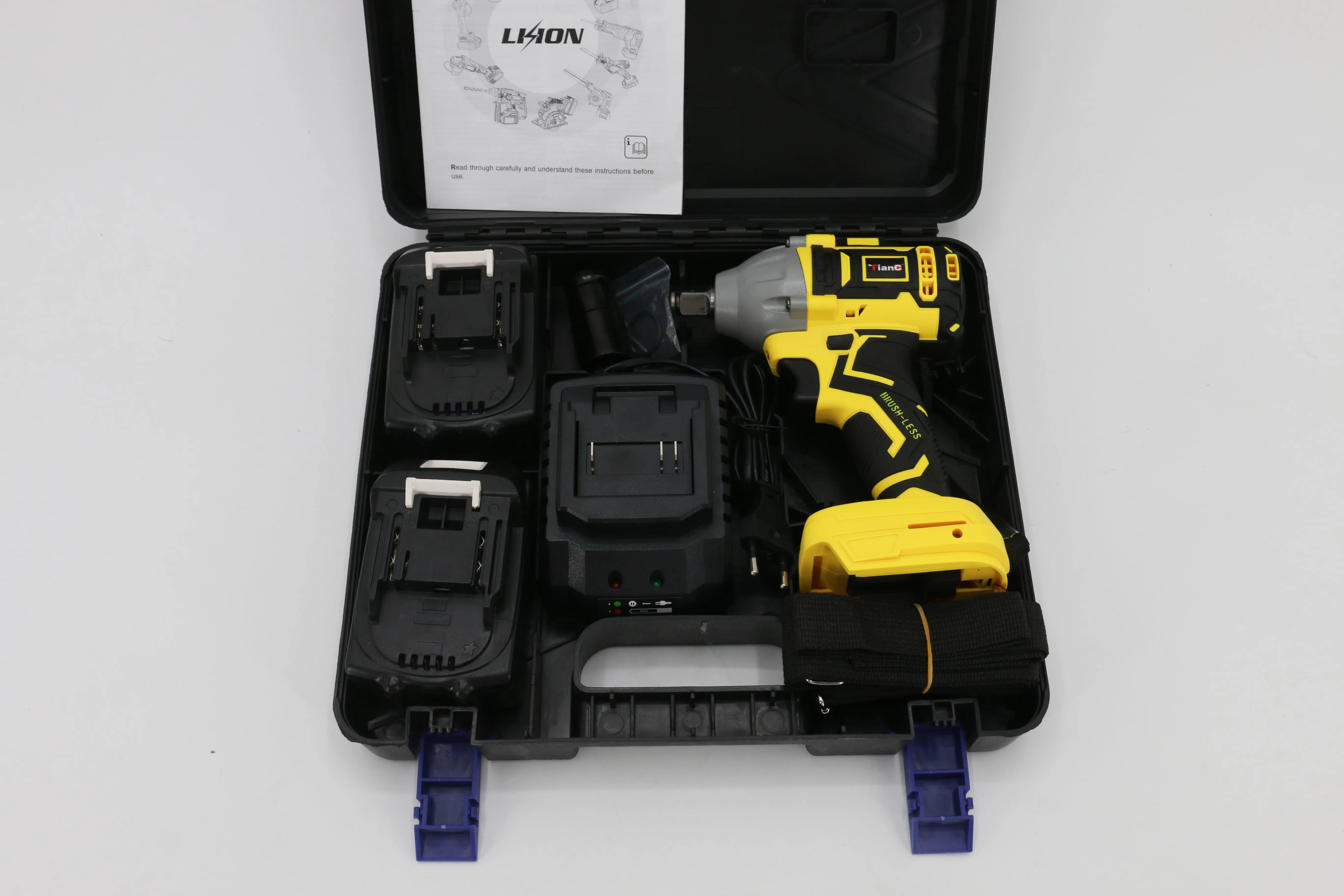 Maximum power 360 Nm lithium battery power tool cordless wrench 20v 1/2 inch head impact power wrench