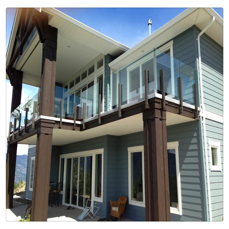 Stainless Steel 304 316 Inox Railing Post Handrail Pillar Glass Balustrade Pole