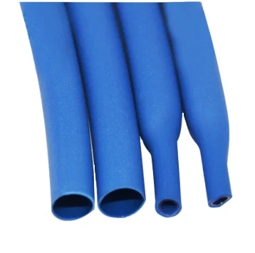 Custom sizes 4:1 hot melt adhesive heat shrink tubes dual wall heat shrinkable tubes with glue