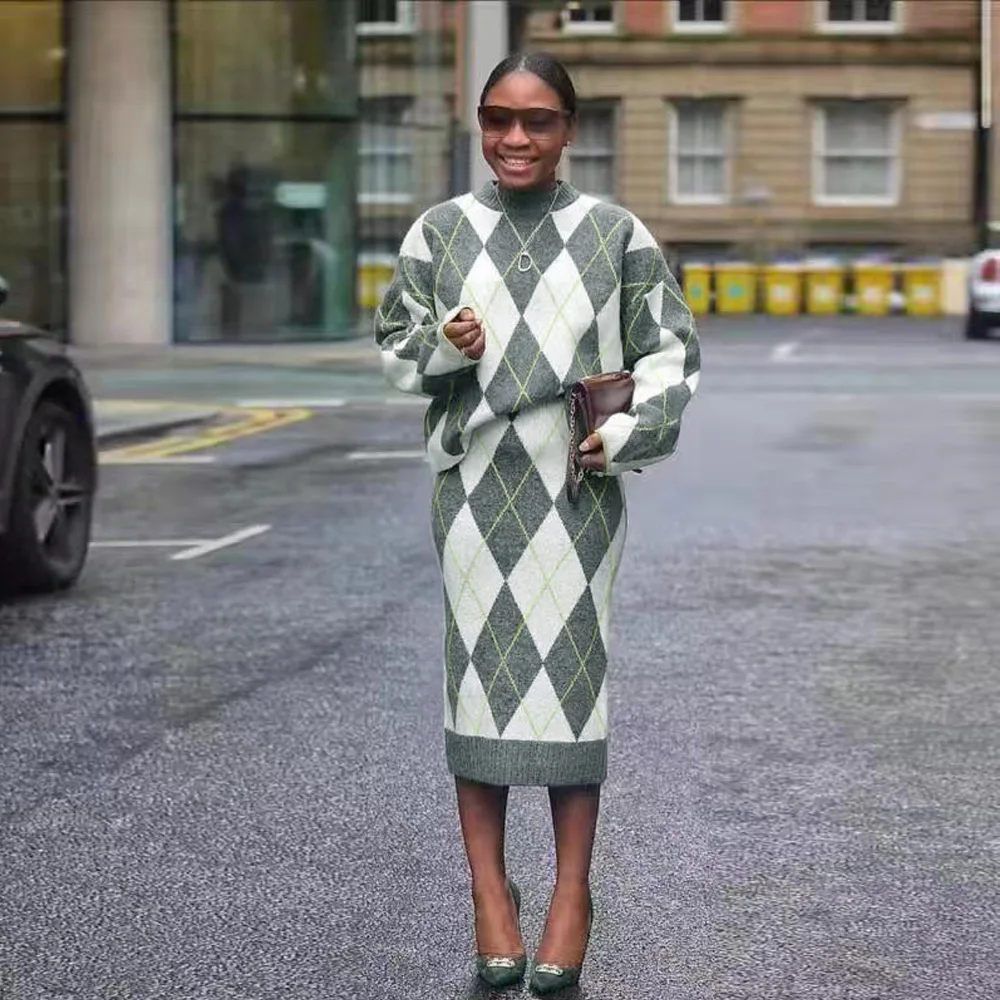 2020 wool dress women MOQ 1PC wool dress New winter dress