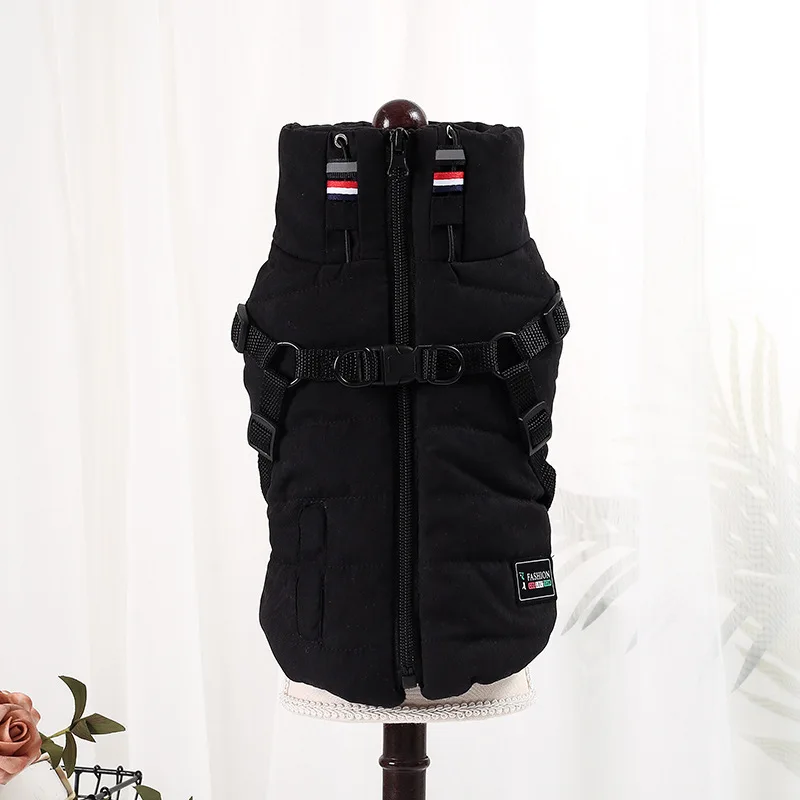 black orange khaki Small dog reflective pet clothes China factory online store wholesale orange dog jackets winter pet clothes