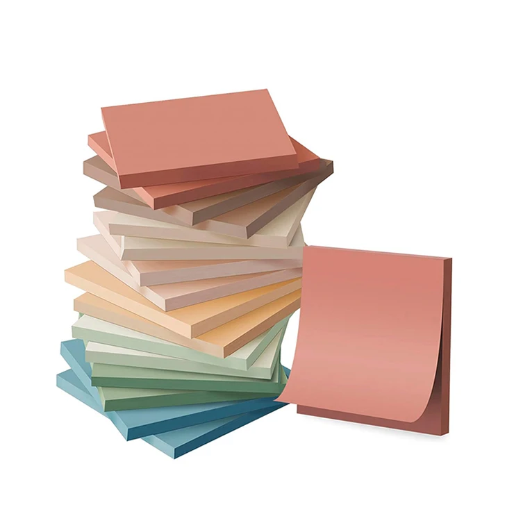 Tom art manufacturer Custom brand clear multi-colors paper bible Sticky Notes Memo Pads self-adhesive Sticky Notes for office