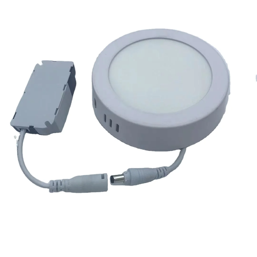 Высокая яркость 6 Вт Светодиодная Поверхностная панель поверхность или Встроенная 9 Вт 12 Вт 18 Вт 24 Вт отверстие для резки и ССТ регулируемая умная Светодиодная панель