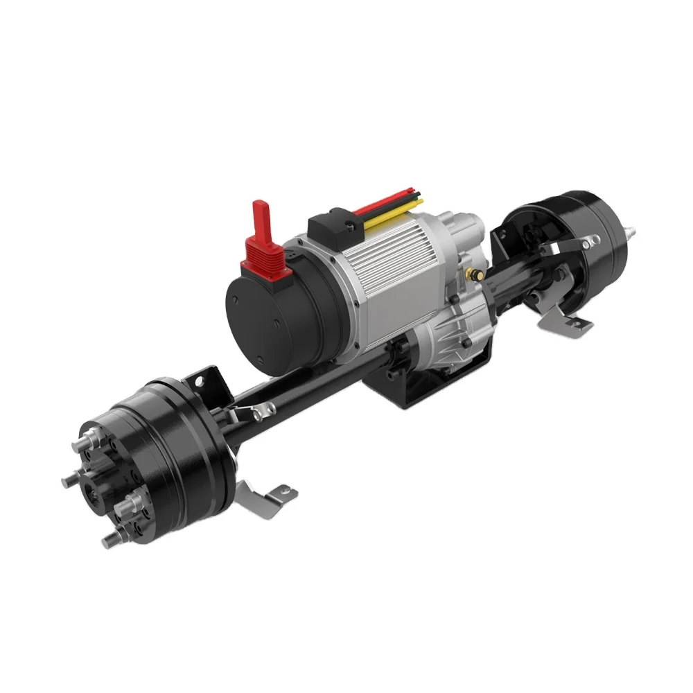 Customizable 24V Electric Dolly Permanent Magnet Rear Transaxle Controllers Brushless DC Motor Drive Axle One-Stop Solutions