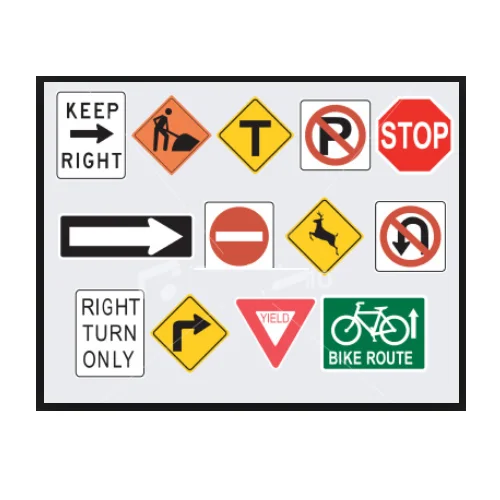 Please slow down reflective aluminum metal traffic road safety warning sign board signage