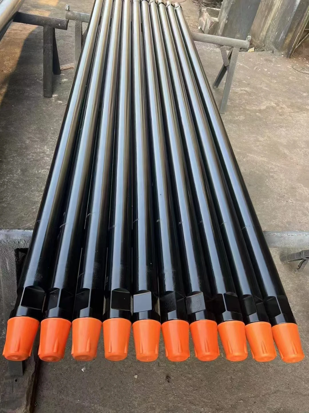 7,11 Degree tapered rock drill bit with tungsten carbide button bits for jack hammer