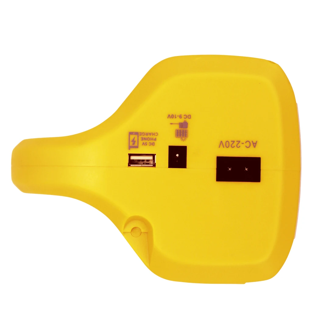 Solar Kit System Rechargeable led Emergency Light Torch Lantern Lamp Searchlight FM Radio MP3 USB Vehicle Working Camping