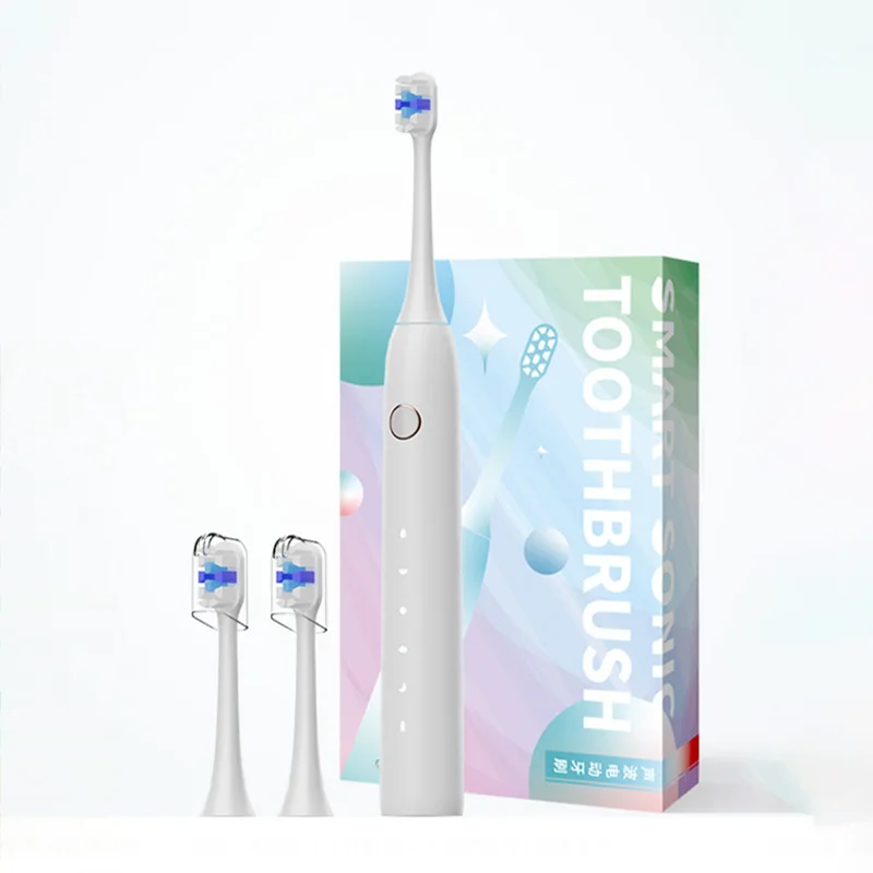 OEM Home Travel 5 Modes Smart Sonic Tooth Brush Rechargeable Ultrasonic Electric Toothbrush for teeth whitening