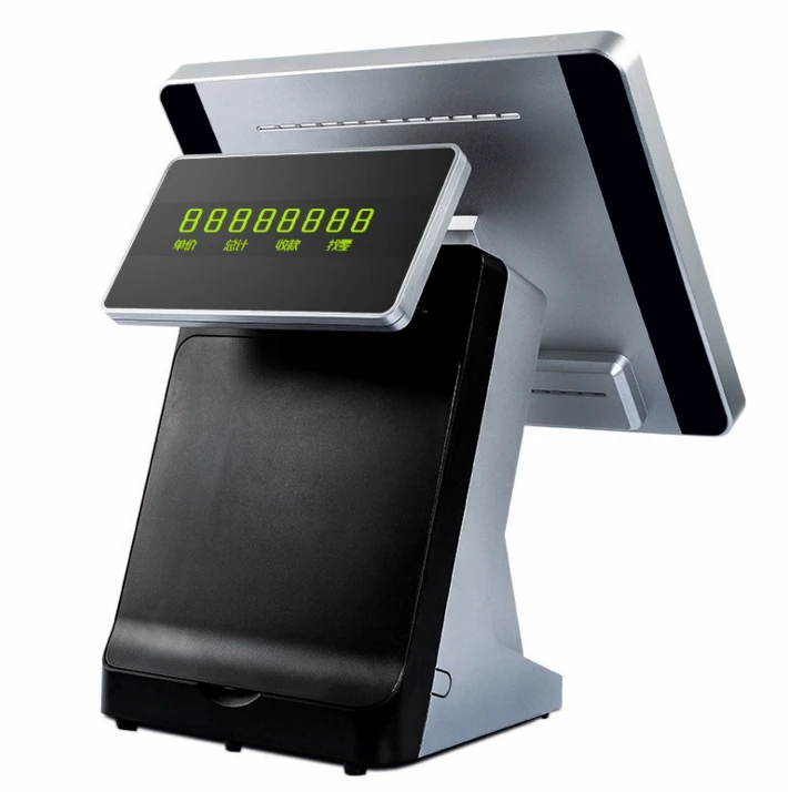 Windows Restaurant All in One POS 12/15 Inch i3m/4gb/64gb 80mm Printer Retail Touch Screen POS PC